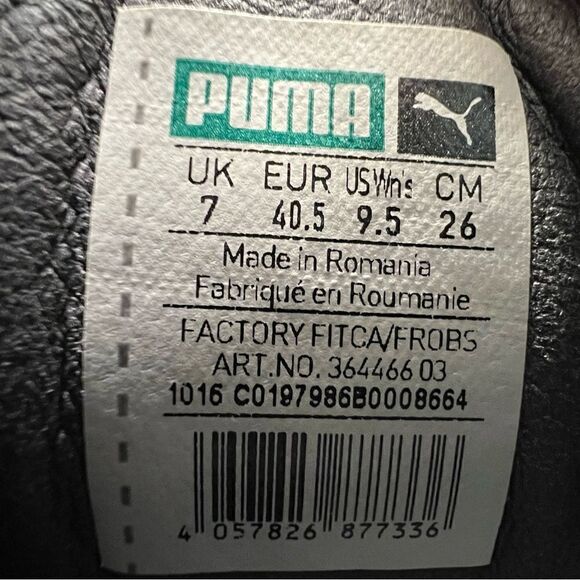 Fenty X Puma Womens Velvet Creepers in Glacier Grey 9.5 - Picture 10 of 12
